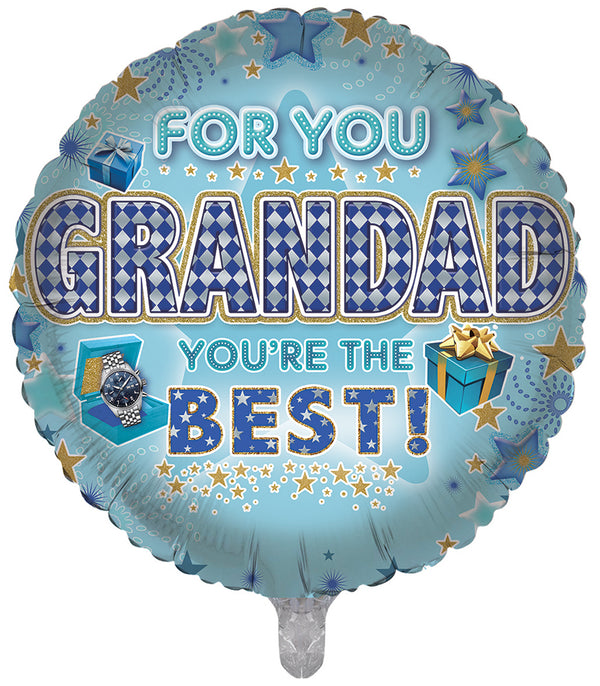 Best Grandad Foil Balloons - (18")