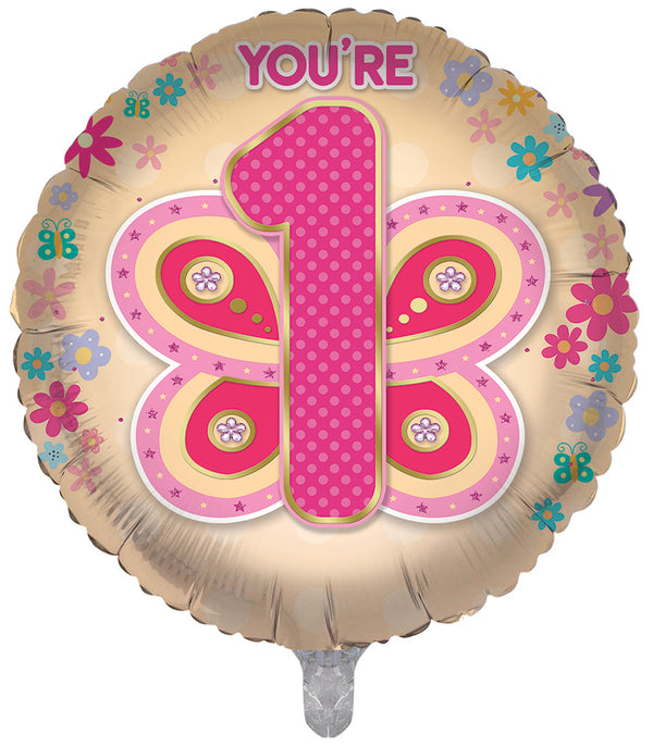 You're 1 Pink Foil Balloons - (18")