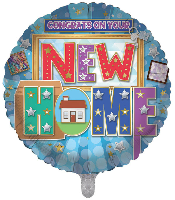 New Home Foil Balloons - (18")