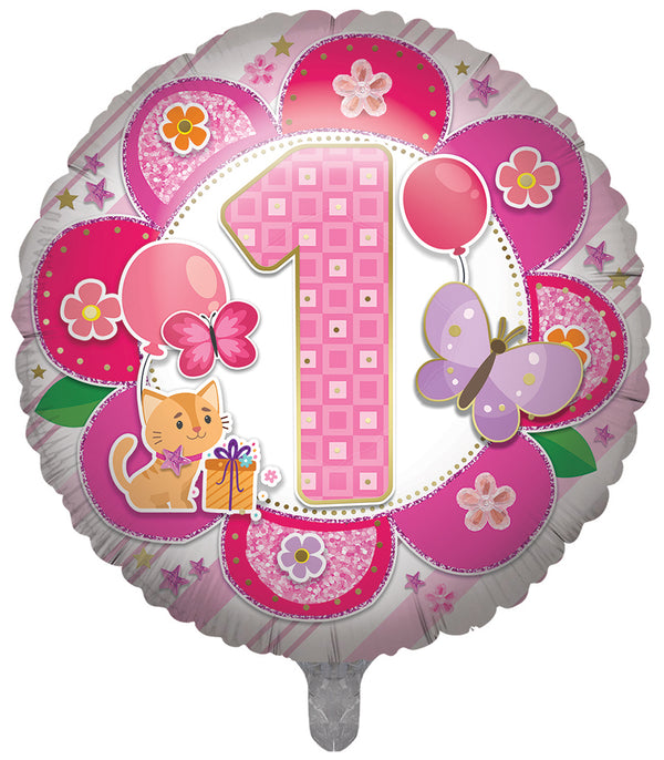 1 Today Pink Foil Balloons - (31")