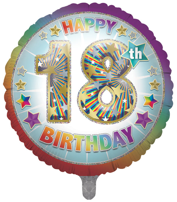 Happy 18th Birthday  Foil Balloons - (31")