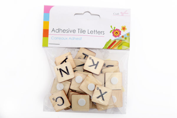 ADHESIVE TILE LETTERS (40 PACK)