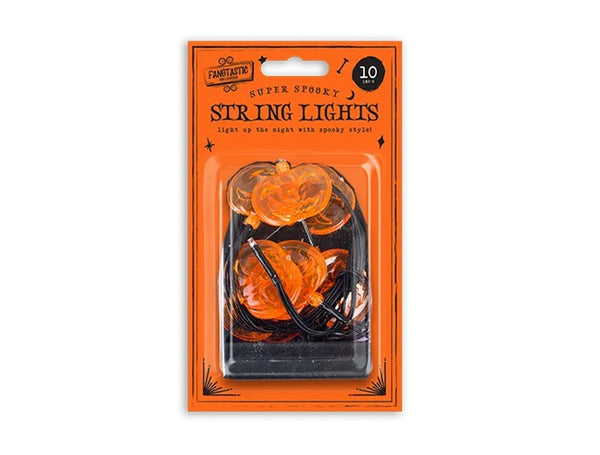 Spooky Novelty 10 LED String Lights in 4 Assorted Designs