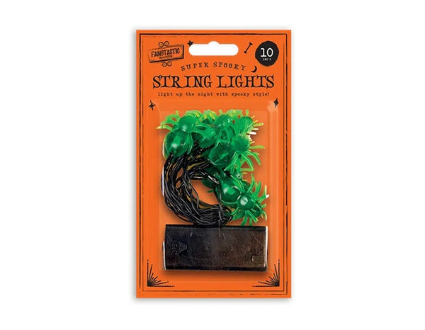 Spooky Novelty 10 LED String Lights in 4 Assorted Designs