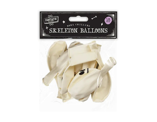 Skeleton Balloons (15 Pack)