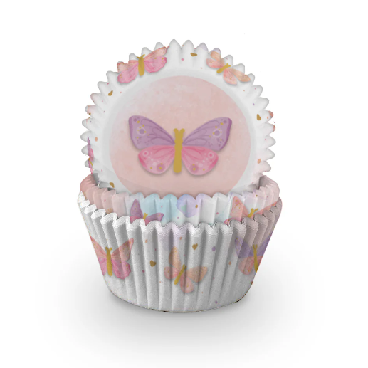Butterfly Cupcake Cases - (60 Pack)