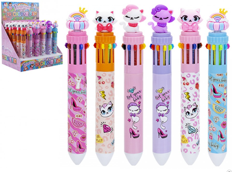 PRINCESS 10 COLOUR PEN in Assorted Designs – Make it Magic