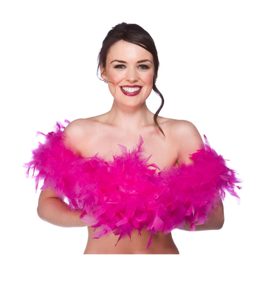 Feather Boa  Hot Pink - (60g/1.7m)