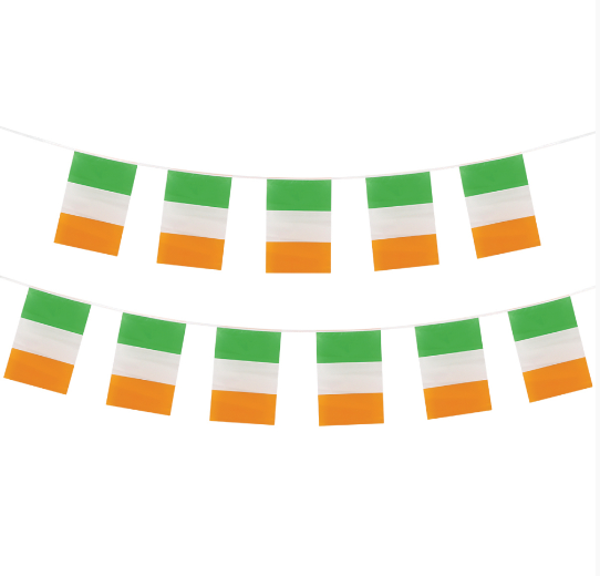 Ireland Bunting 11 Flags - (4m)
