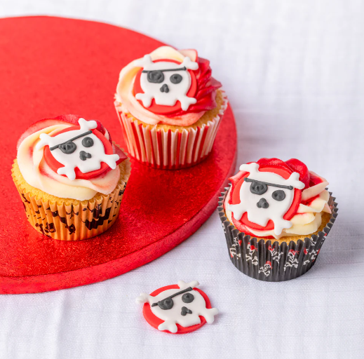 Pirate's Map Cupcake Cases - (75 Pack)