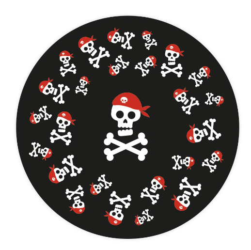 Pirate's Map Cupcake Cases - (75 Pack)