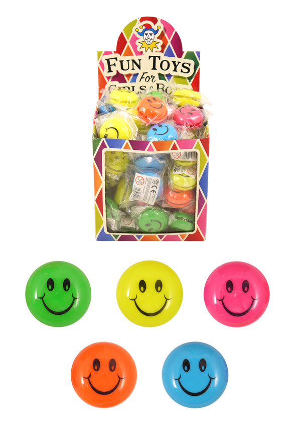 Return Top Smile in 5 Assorted Colours - (3.8CM)