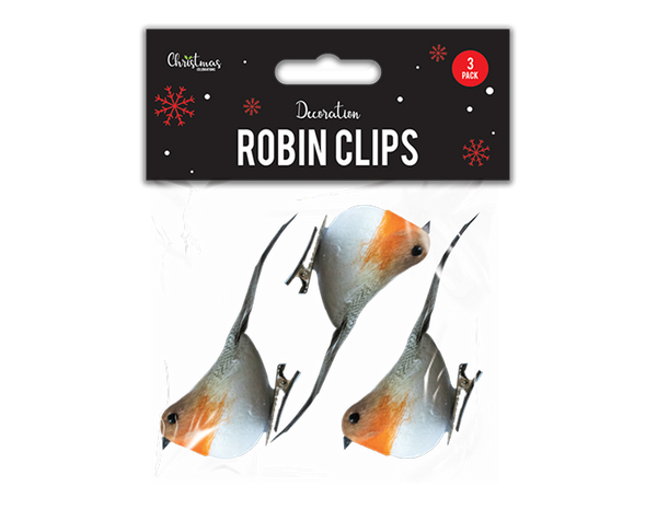 Robin Clips - (3 Pack)