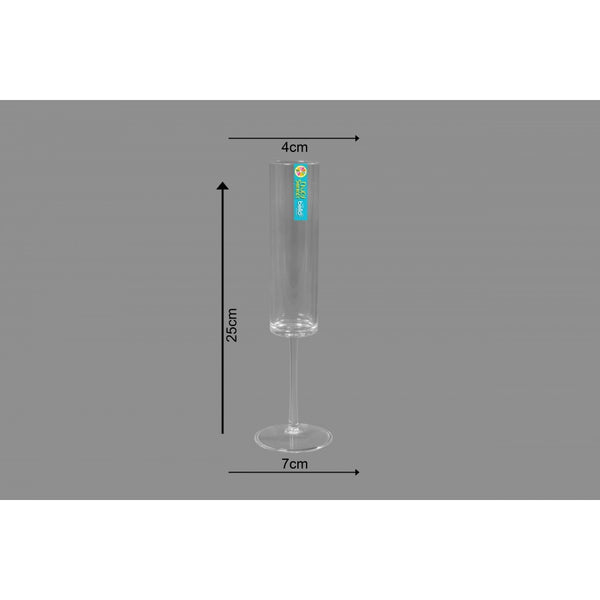 STRAIGHT CHAMPAGNE GLASS PS (175ML)