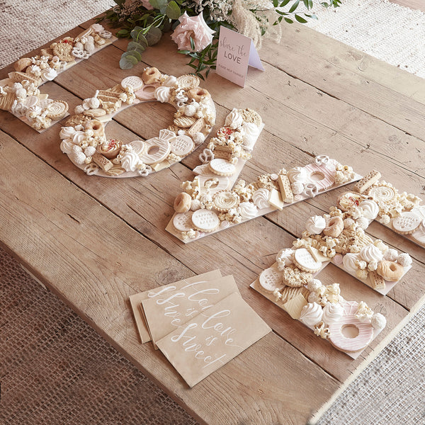 Love Wedding Grazing Table Kit