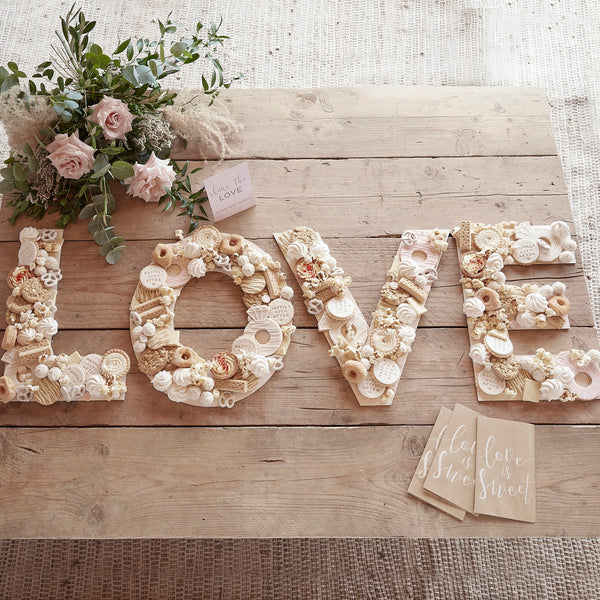 Love Wedding Grazing Table Kit