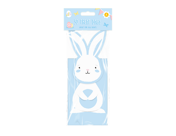 Easter 3D Character Treat Bags in 4 Assorted Colours