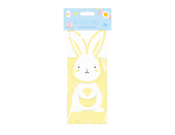 Easter 3D Character Treat Bags in 4 Assorted Colours