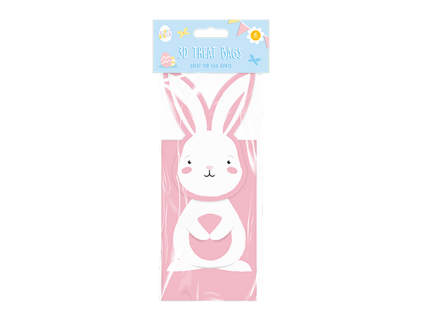 Easter 3D Character Treat Bags in 4 Assorted Colours