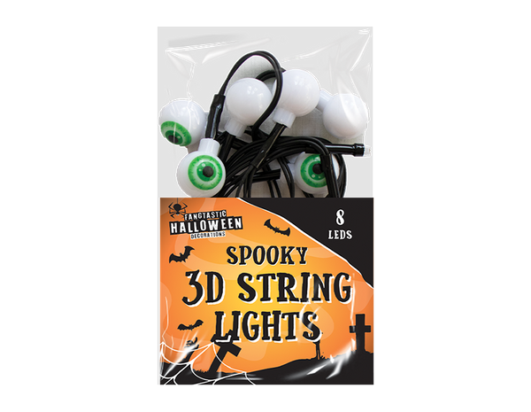 3D Halloween Lights in 3 Assorted designs