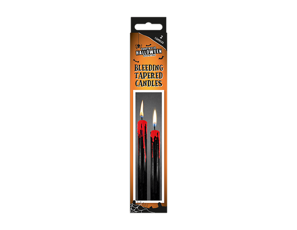 Halloween Bleeding Tapered Candles - (2 Pack)