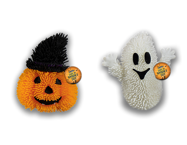 Halloween Light up Squishy Toy in 2 Assorted Designs