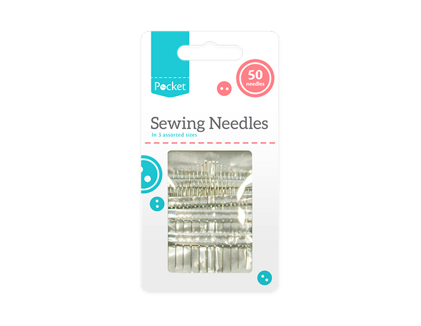 Sewing Needles - (50 Pack)