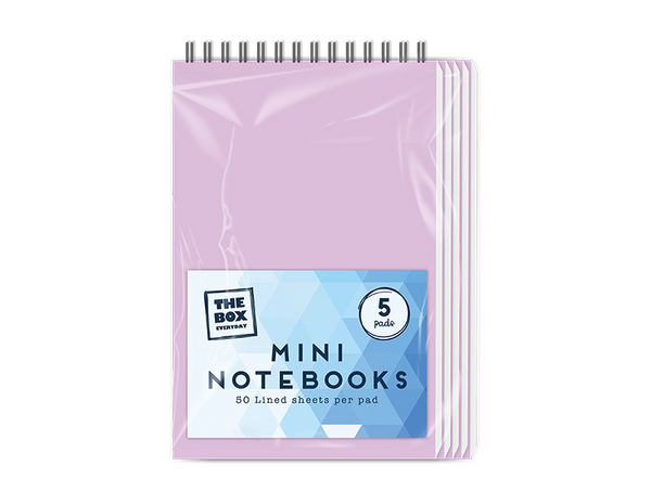 Mini Wiro Notebooks - (5 Pack)