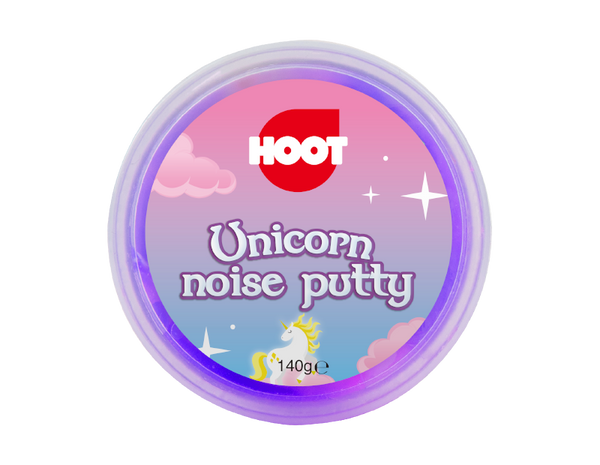 Unicorn Noise Putty in 2 Assorted Colours