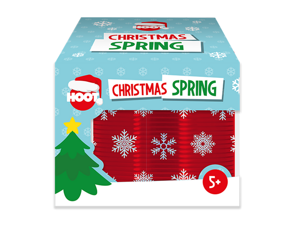 Christmas Spring Toy in 3 Assorted colours