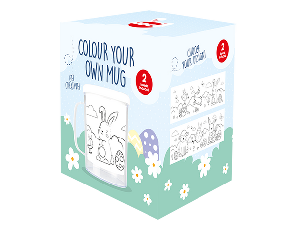 Colour Your Own Easter Mug