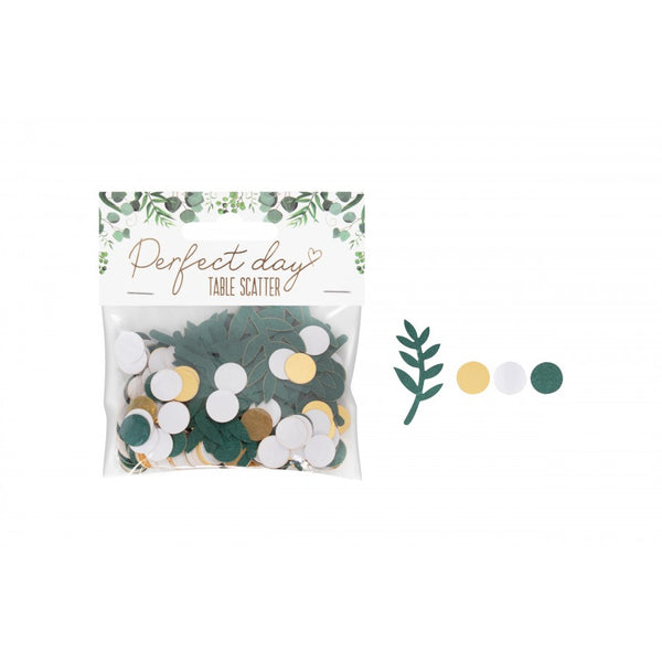 TABLE SCATTER LEAF
