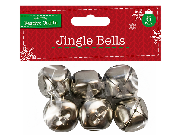 Extra Large Jingle Bells - (6 Pack)