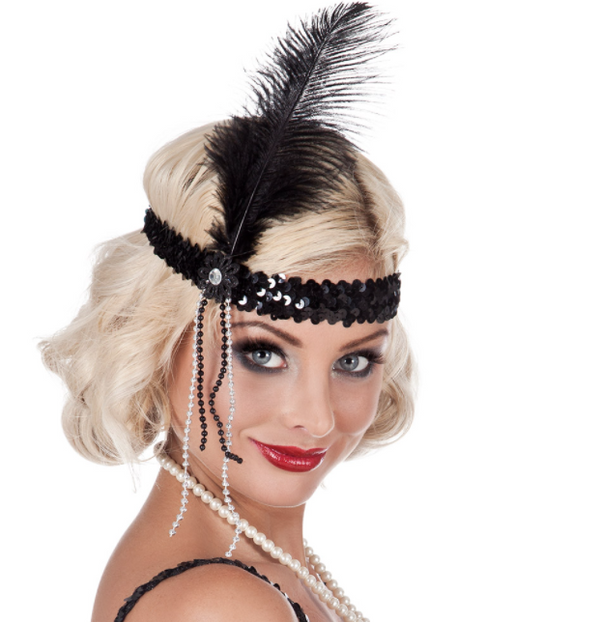 Headband Flapper black
