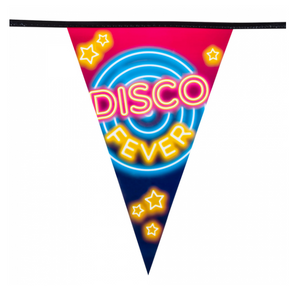 Disco Fever Flag Bunting (6M)