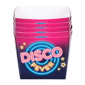 Set 6 Paper bowls 'DISCO FEVER' (40 cl)