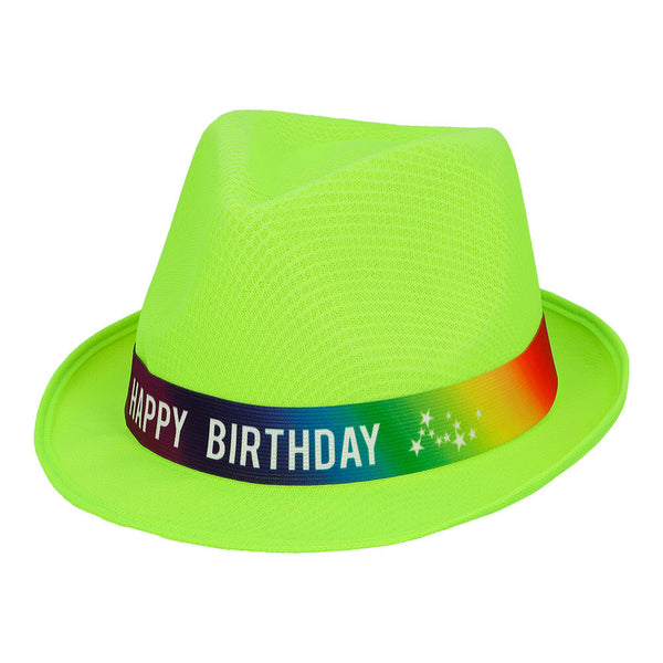 Funky 'HAPPY BIRTHDAY' Hat  in 6 Assorted Colours