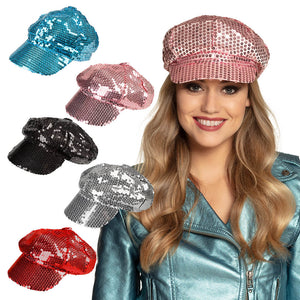 Cap Sequins in 5 Assorted Colours