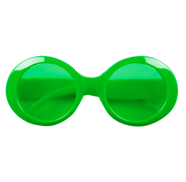 Party glasses Jackie 6 neon colours assorted