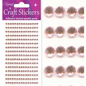 Craft Stickers 240 gems Pearl Pink No.21 (4mm)