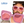 Load image into Gallery viewer, Party glasses Bling bling hot pink
