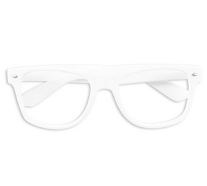 Party glasses white