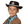 Load image into Gallery viewer, Child hat Sheriff black
