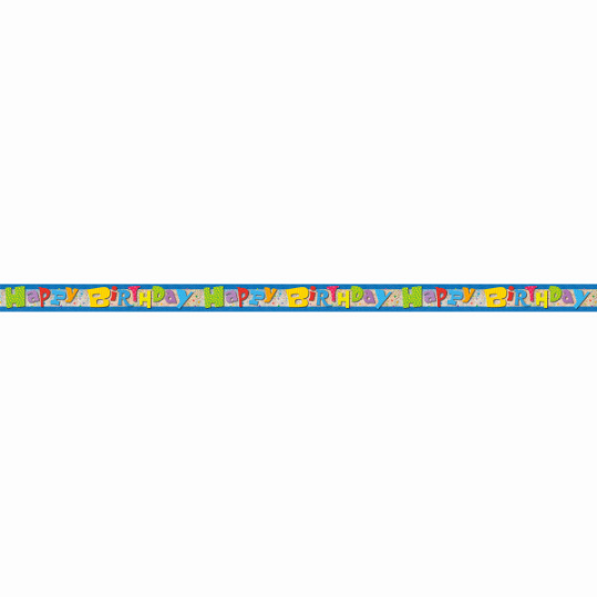 Wacky Birthday Prism Banner (12 ft)