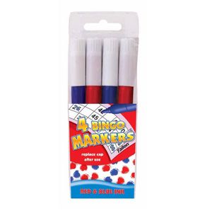 4 Bingo markers