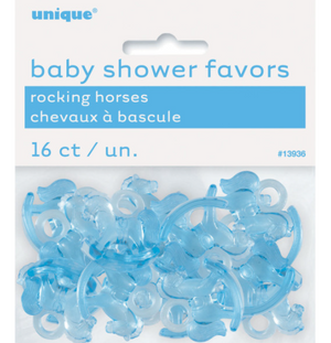 Blue Rocking Horse Favors (16 pack)