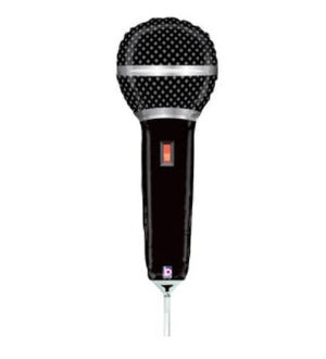 Betallic 14 Air Filled Microphone Foil Balloon (Flat)