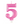 Load image into Gallery viewer, Metallic Pink Number 5 Birthday Candle
