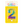 Load image into Gallery viewer, Metallic Rainbow Number 2 Birthday Candle
