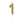 Load image into Gallery viewer, Mini Metallic Gold Number 1 Pick Birthday Candle

